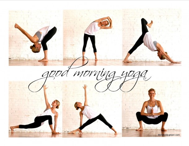 good morning yoga 610x471